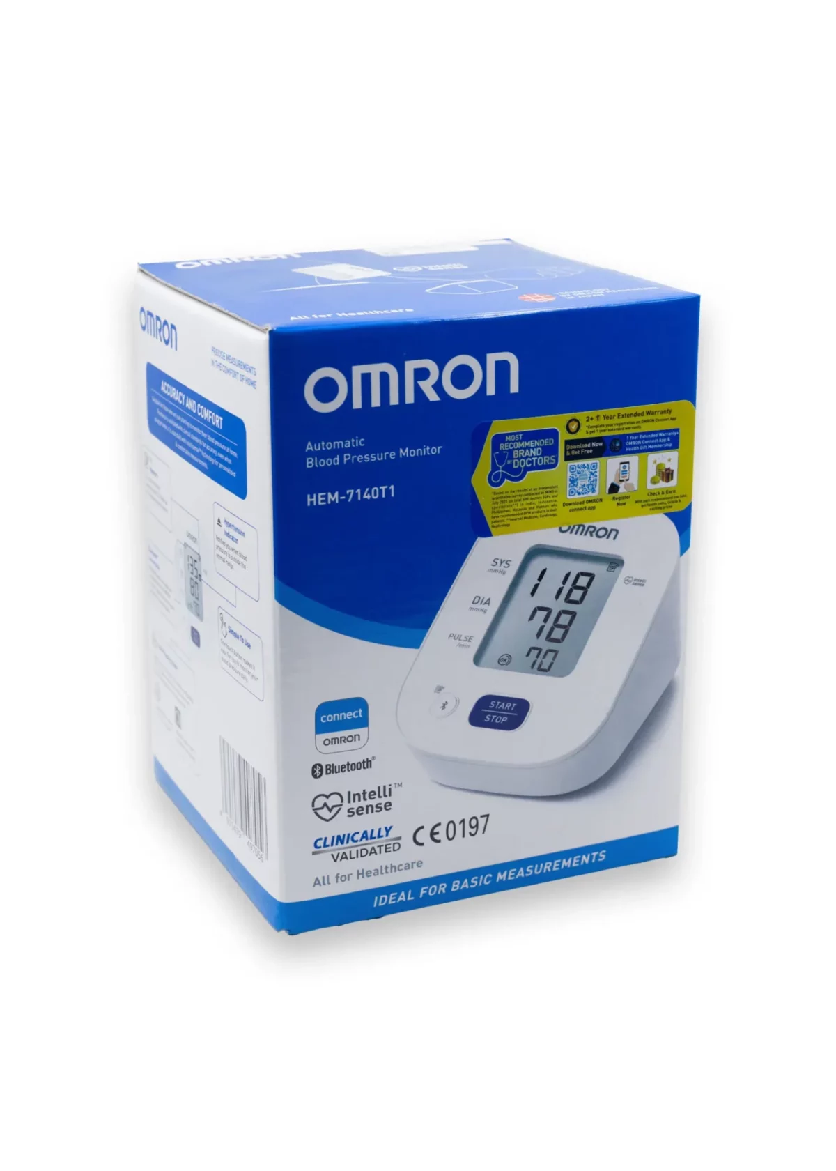 Omron Automatic Blood Pressure Monitor Hem-7140T1 - Image 1