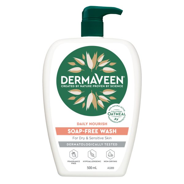 DermaVeen Soap Free Wash pH 5.5 500ml