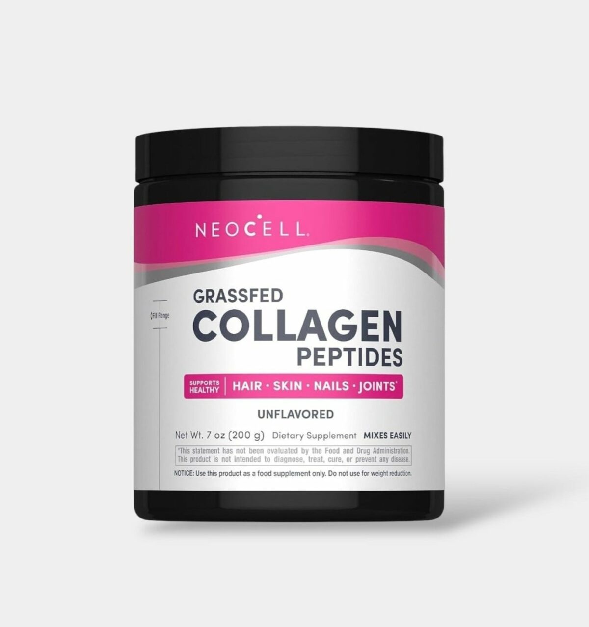 2021/12/25725.jpg Neocell Grassfed Collagen Peptides Unflavored (200 g) - Image 1