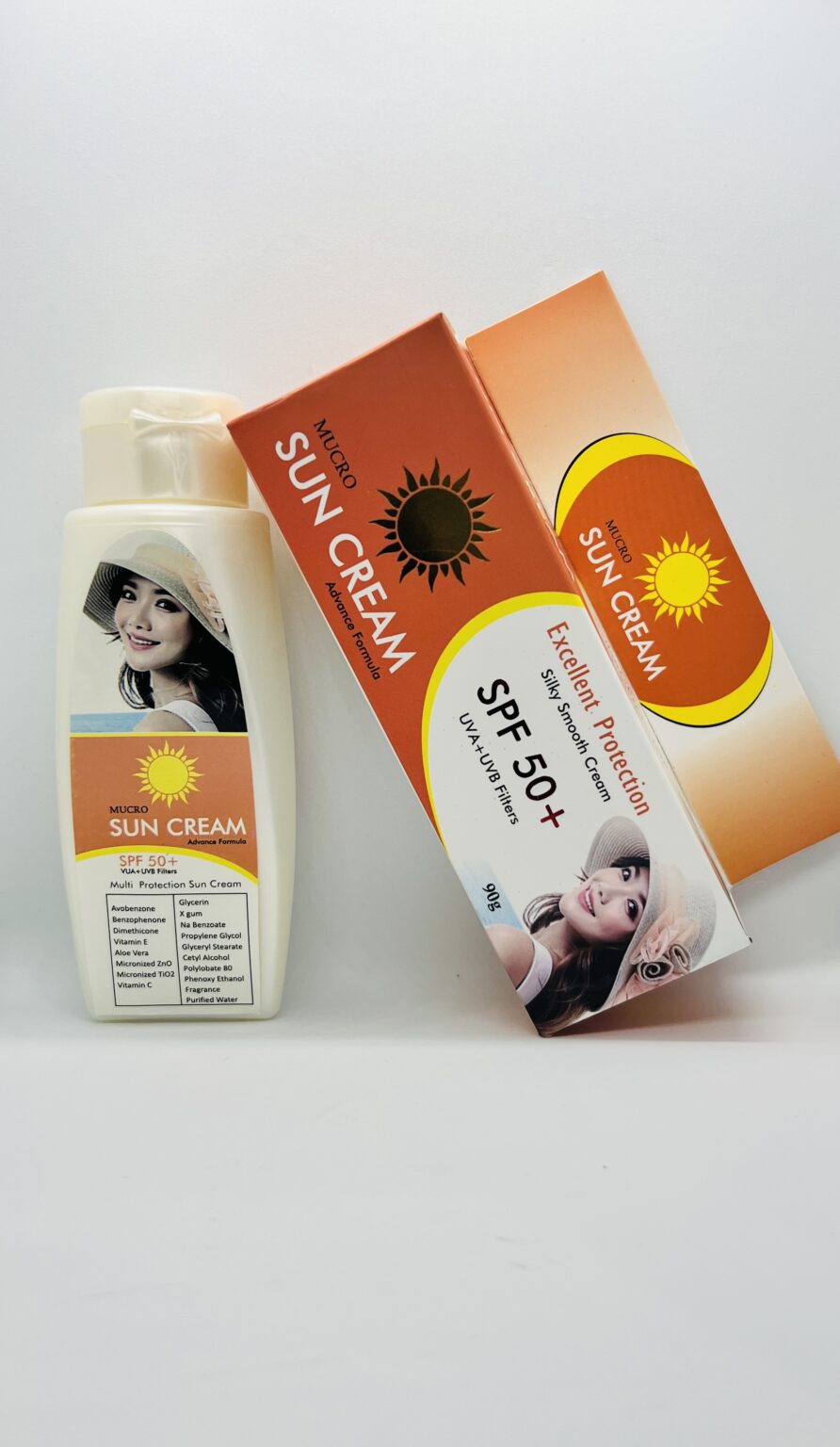MUCRO SUN CREAM SPF 50+ Jeewaka Pharmacy (PVT) Ltd
