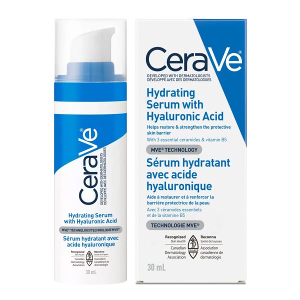 CeraVe Hydrating Hyaluronic Acid Serum – 30ml - Jeewaka Pharmacy (PVT) Ltd