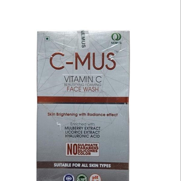 C-Mus Vitamin C Beautifying Foaming Face Wash 75ml