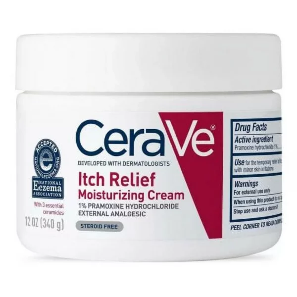 CeraVe Itch Relief Moisturizing Cream 340g