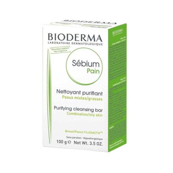 Bioderma Sebium Pain Soap 100gm