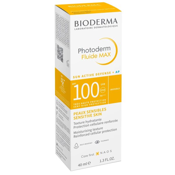 Bioderma Photoderm Max Fluid Invisible Sunscreen Cream SPF100