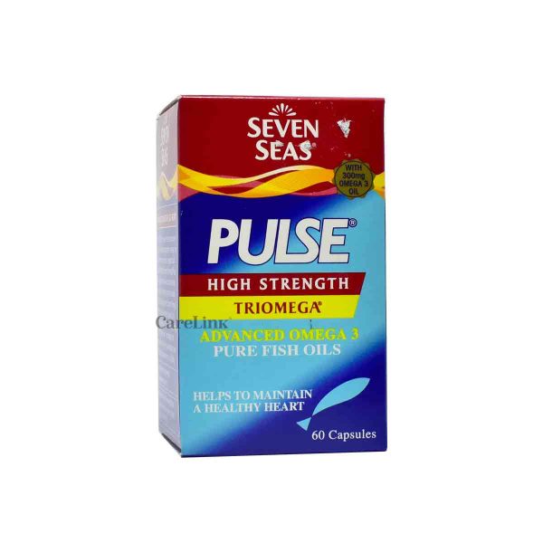 Seven Seas Pulse Triomega high strength fish oil Capsule 60s