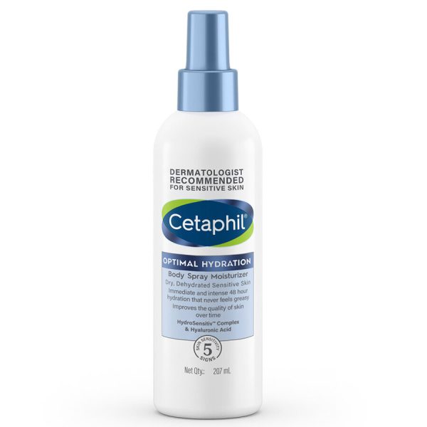 CETAPHIL OPTIMAL HYDRATION BODY SPRAY MOISTURIZER