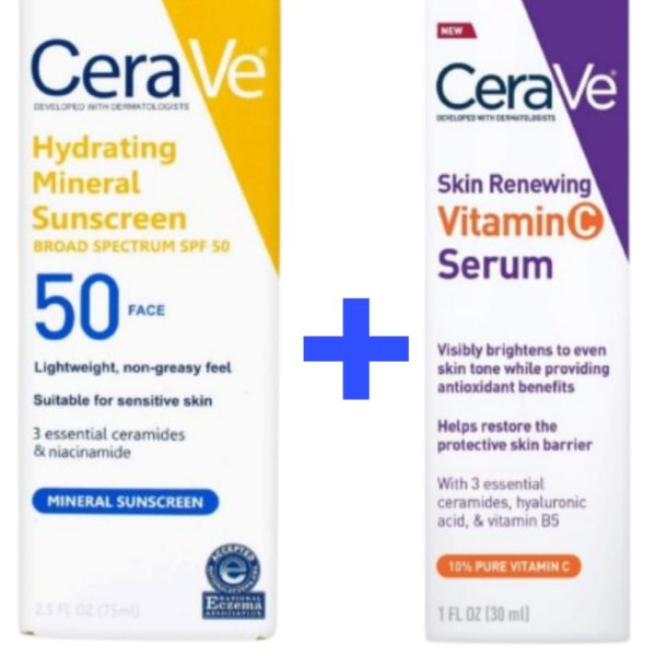 CeraVe Brightening + Protection Duo