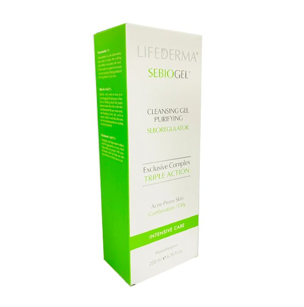 Lifederma SebioGel Cleansing Gel – 200 ml