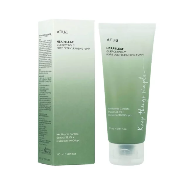 Anua Heartleaf Quercetinol Pore Deep Cleansing Foam - 150ml