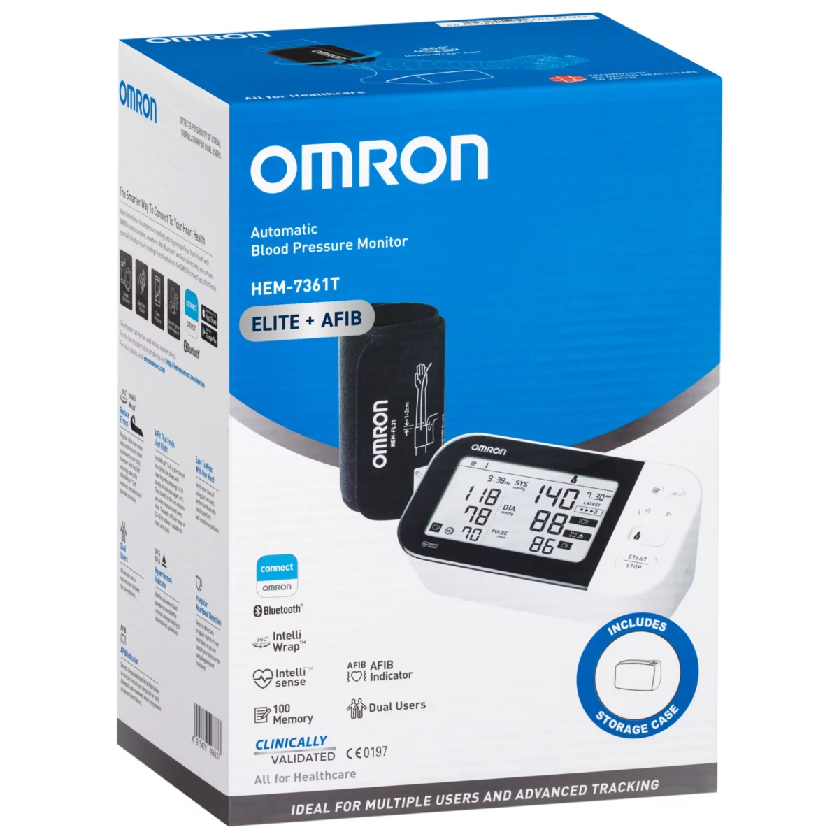 IMG_6443 Omron HEM7361T Elite + AFIB Blood Pressure Monitor - Image 1