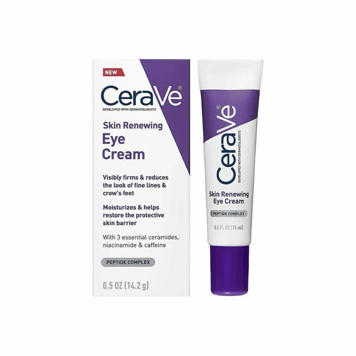 CeraVe Skin Renewing Eye Cream - 14.2g - Image 1