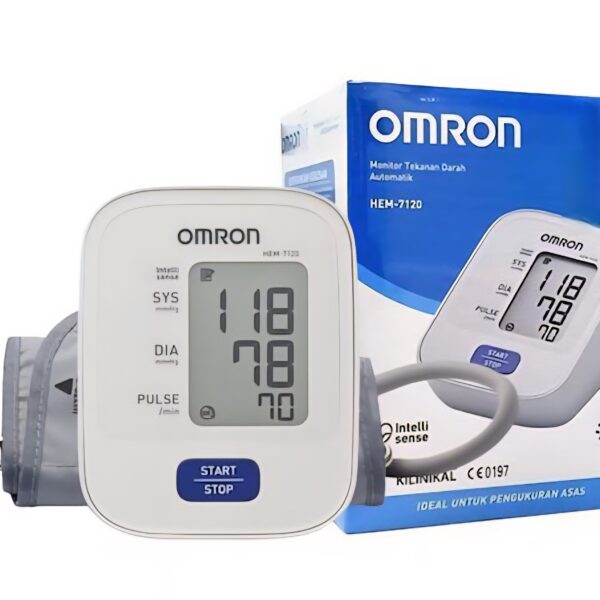 OMRON AUTOMATIC BLOOD PRESSURE MONITOR – HEM-7120