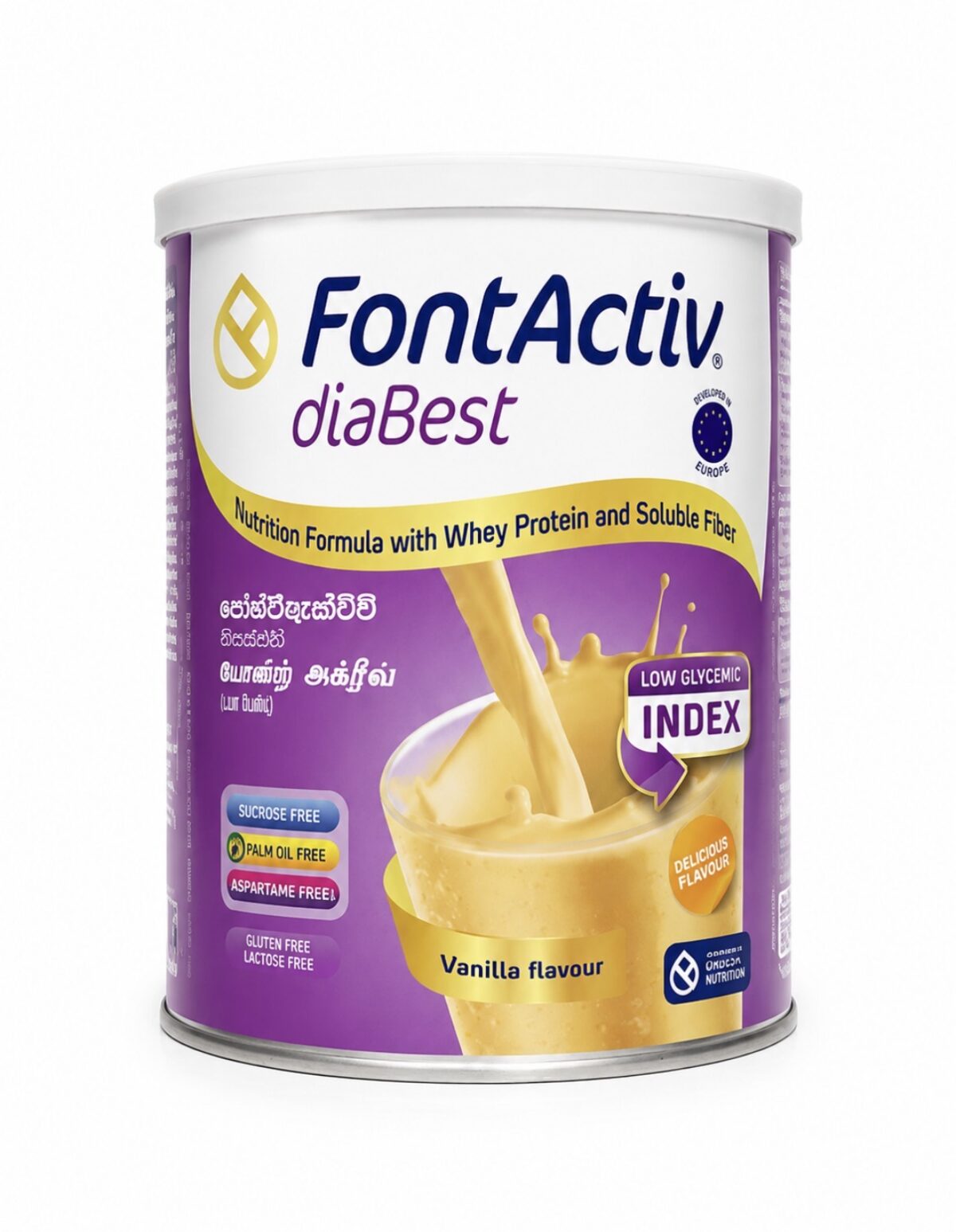 Fontactiv Diabest Vanilla Jar 400 g - Image 1